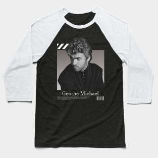 George Michael Baseball T-Shirt